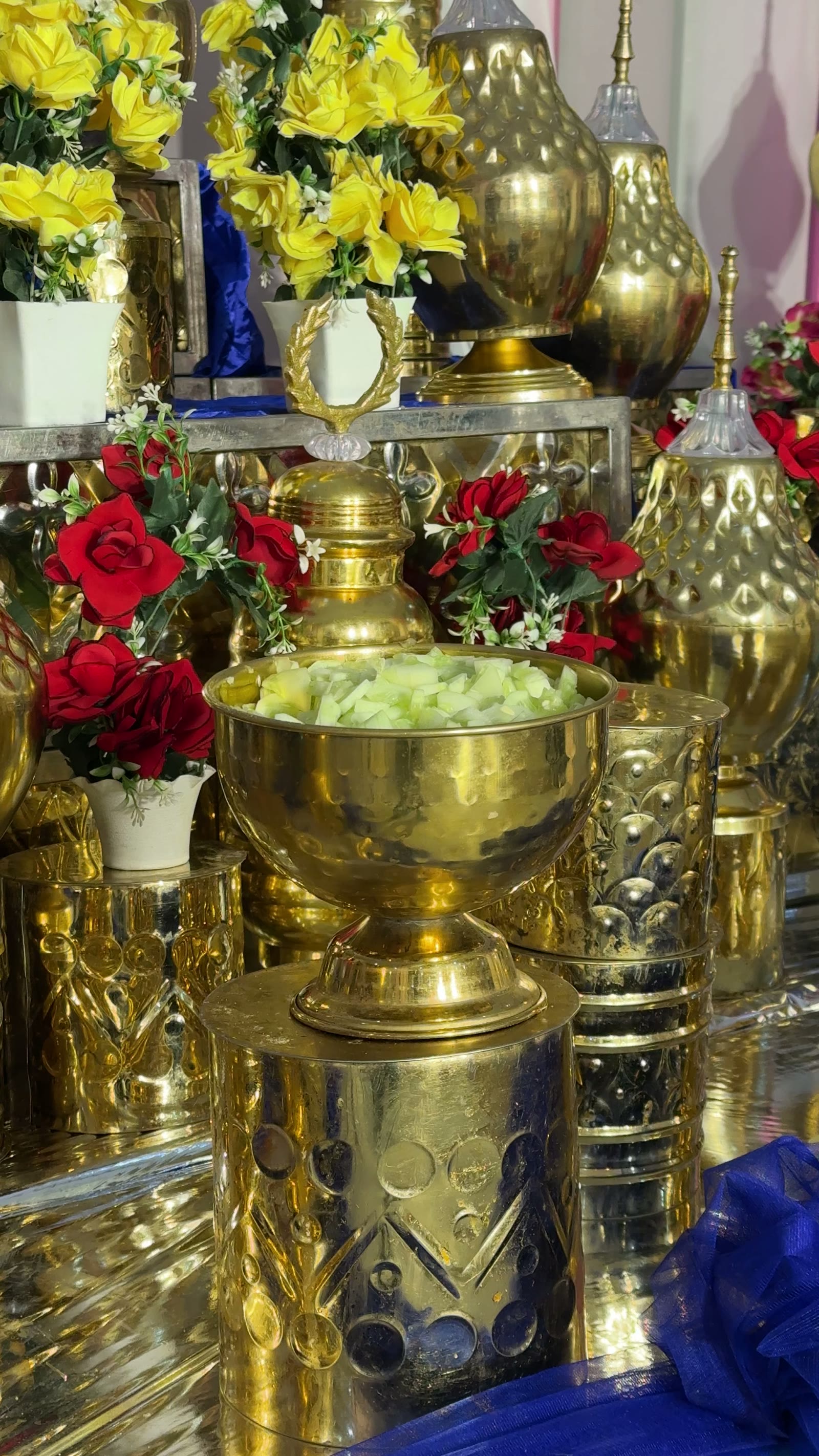 Decorated Buffet Table